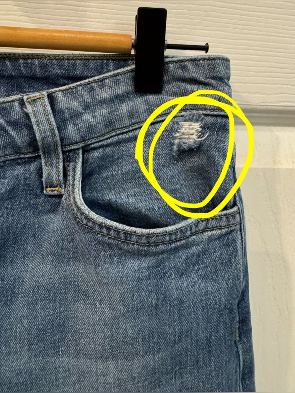 Joe's The Scout Distressed Ankle Mid Rise Slim Tomboy Crop Jeans Size 27 Denim - Picture 3 of 9